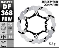 Suzuki Rm Z 250 [2021-2026, 2023-2024] - disque de frein ondulé flottant, rainuré - photo 6