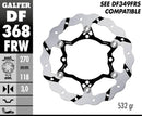 Suzuki Rmx 450 Z [2018, 2019] - floating wave brake disc, grooved – picture 4