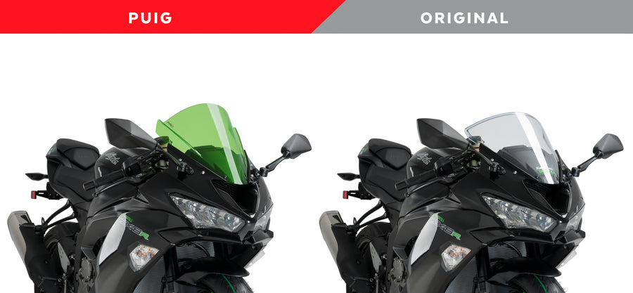 KAWASAKI ZX-6R NINJA [2018] – Z-Racing screen – heavily tinted