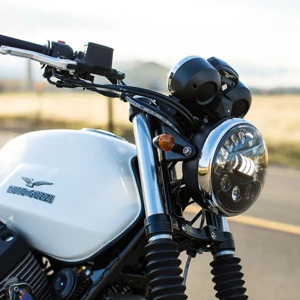 Harley-Davidson FLHS 1340 Electra Glide Sport [1987, 1990, 1994] - Phare LED 7" Evolution 2 - photo 7