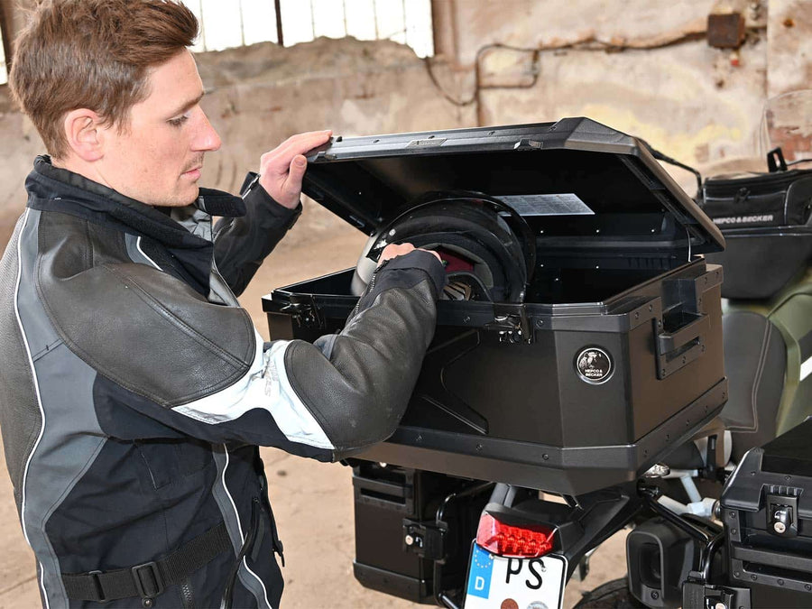Topcase [Hepco & Becker] - Alu Xplorer 60 – für Topcaseträger