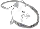 Harley Davidson Flhtcui [DRAG SPECIALTIES] - Stainless Steel Brake Line Kit, Extended