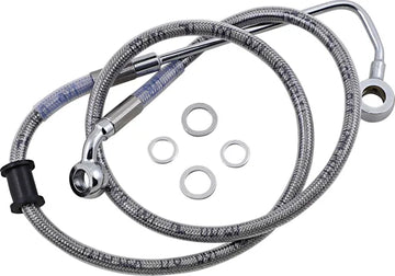 Harley Davidson Fxsb [DRAG SPECIALTIES] - Conduite de frein allongée en acier inoxydable