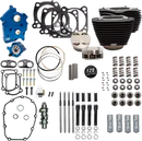Harley-Davidson FLRT 1868 Freewheeler 114 [2025] - 129" Power Package Motorleistungs-Kit – Oberfläche: Schwarz, Nicht hervorgehobene Kühlrippen – Merkmal: Schwarze Stößelstangenrohre – Bild 4