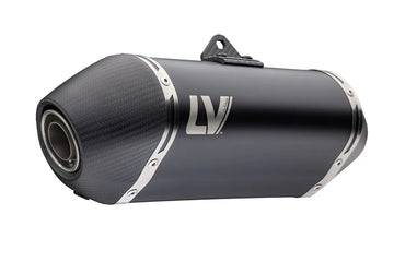 cf moto 450 [LEOVINCE] – Silencieux arrière LV-14 Black Edition