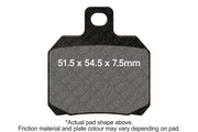 Default Title ducati monster 1200 [EBC] – Extreme Performance Sintered “EPFA” brake pads