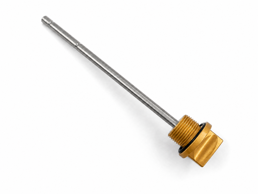 Moto Guzzi 1000 LM 5 [1988-1992] - Oil dipstick oil dipstick - Gold - M20x1.5 x130 mm