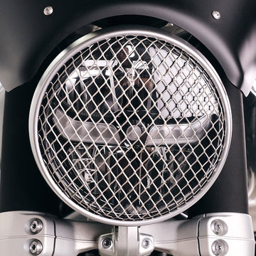 BMW R 12 nineT [2024-2026] - Scheinwerferabdeckung Schutzgitter Grau