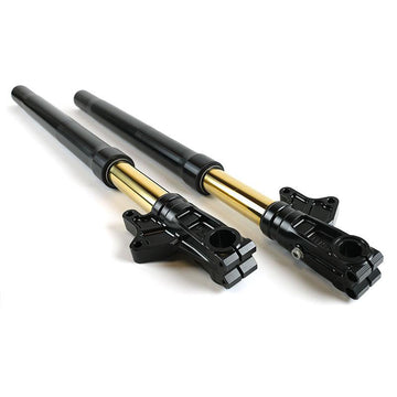 BMW R nineT 1200 Pure [2017-2023] - Öhlins USD High Fork Kit + Unit Garagenplatten und Füße (hohe Version)
