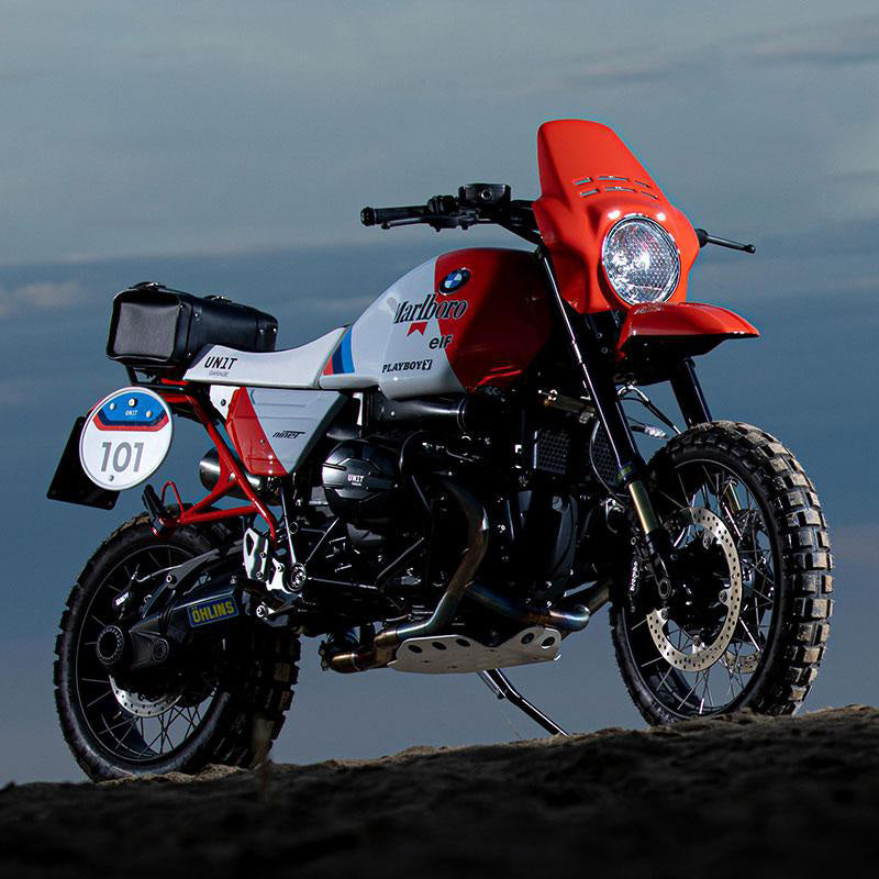 BMW R nineT 1200 Urban G/S (niedriger Auspuff) [2017-2023] - PARIS DAKAR GR86 Kit mit Zubehör