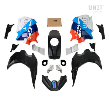 BMW R 1200 GS LC [2013-2018] - Kit RAD R1200GS (à partir de 2017) & R1250GS (MOTORSPORT - NOIR MAT)