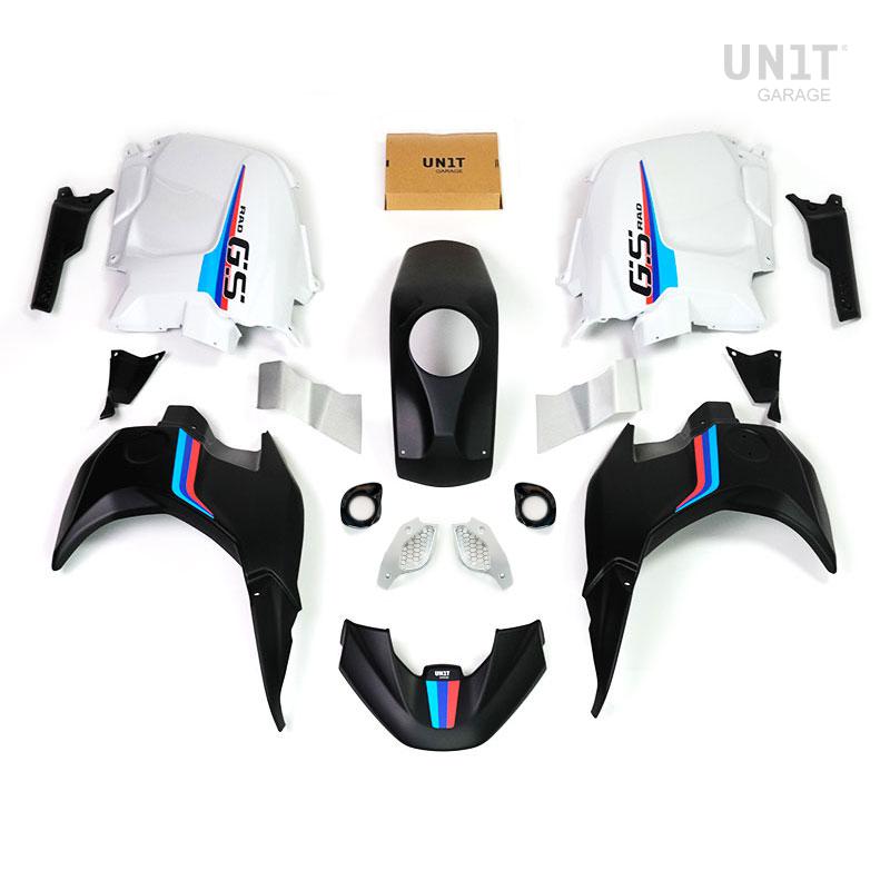 BMW R 1200 GS LC Rad [2013-2019] - RAD-Kit Hellweiß/Mattschwarz (ab 2017)