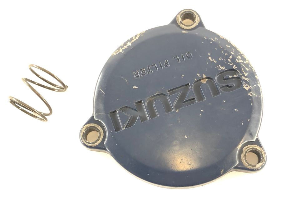 Suzuki DR 800 S SR42B [1991] - Oil filter cover engine cover
