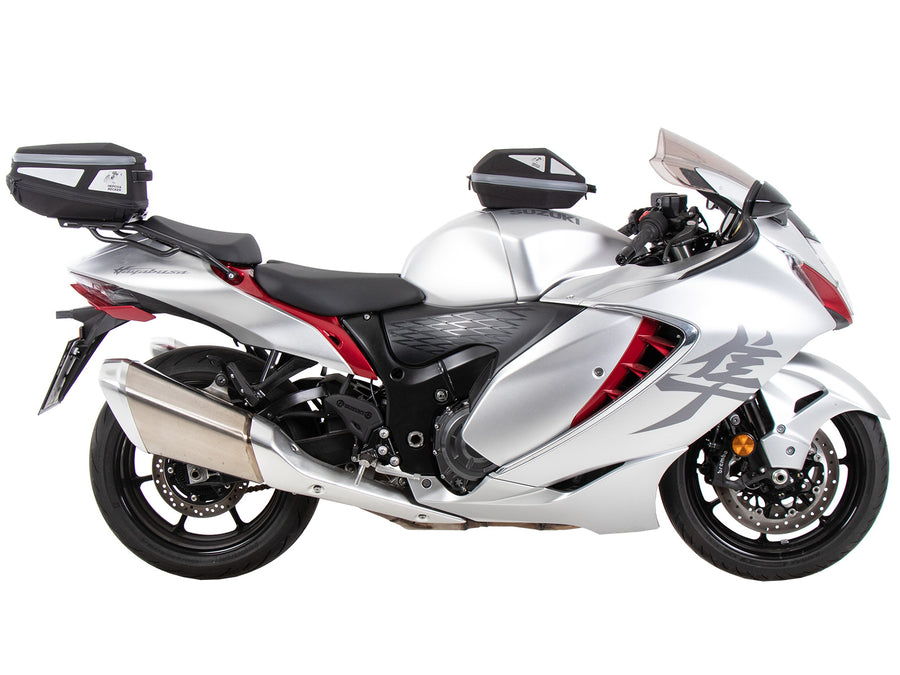 Porte-bagages arrière Hepco & Becker Smartrack pour Suzuki GSX 1300 R Hayabusa (2021-2026) - inclus dans l'ensemble complet