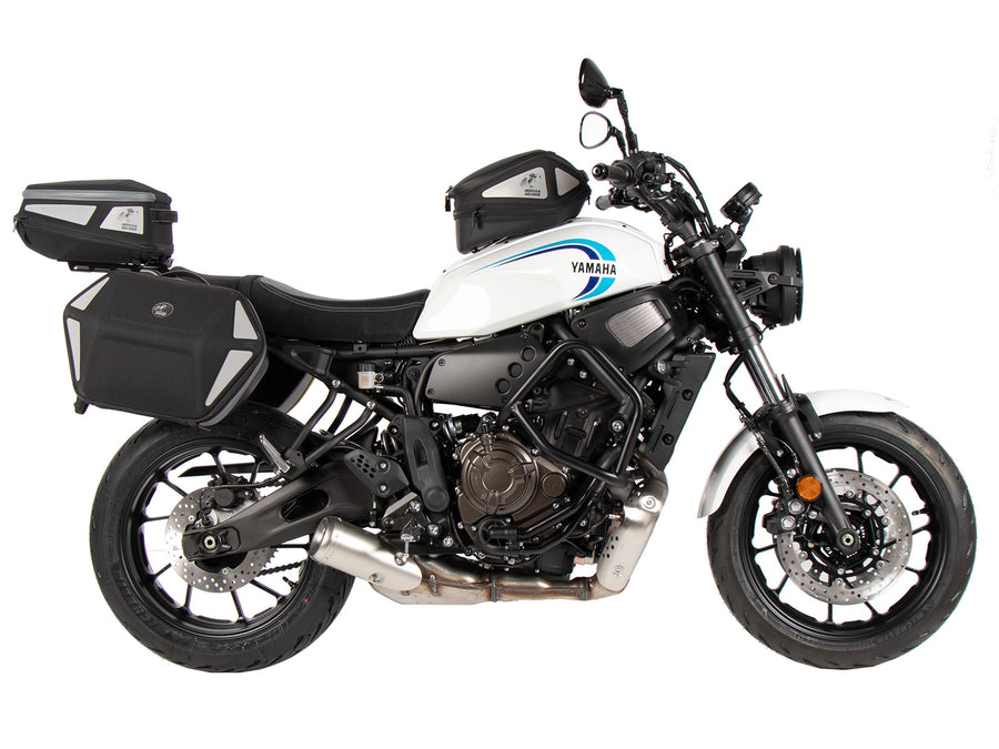 Porte-bagages arrière Hepco & Becker Smartrack pour Yamaha XSR 700/Xtribute (2022-2025) - inclus dans l'ensemble complet