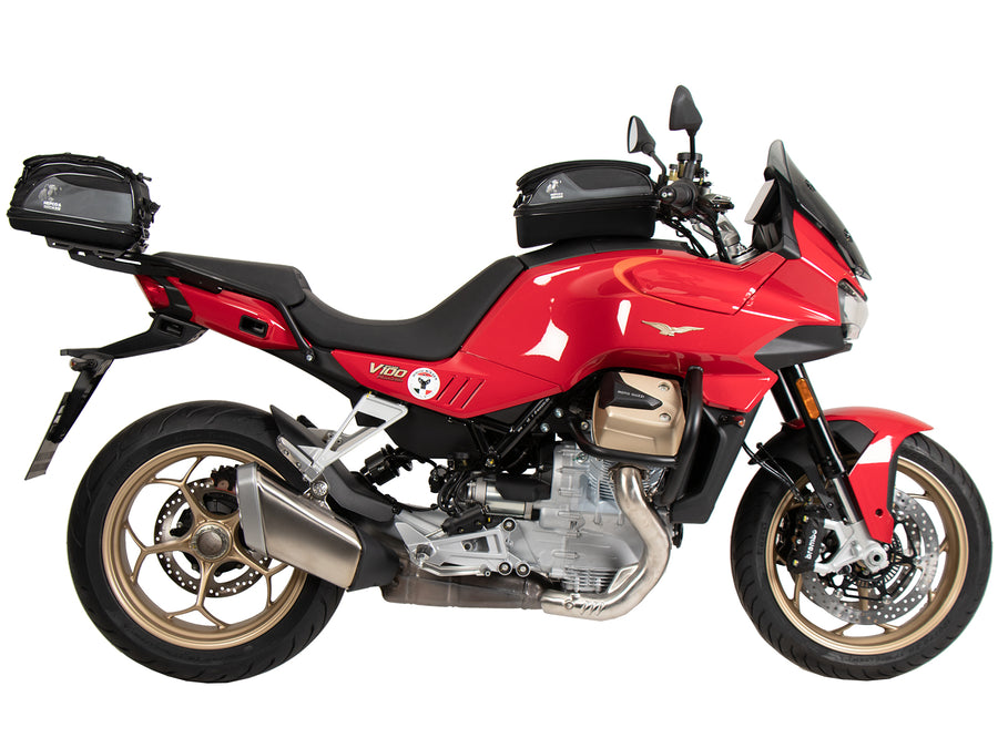 Hepco & Becker Smartrack rear carrier for Moto Guzzi V100 Mandello / S (2022-2026) - included in the complete set