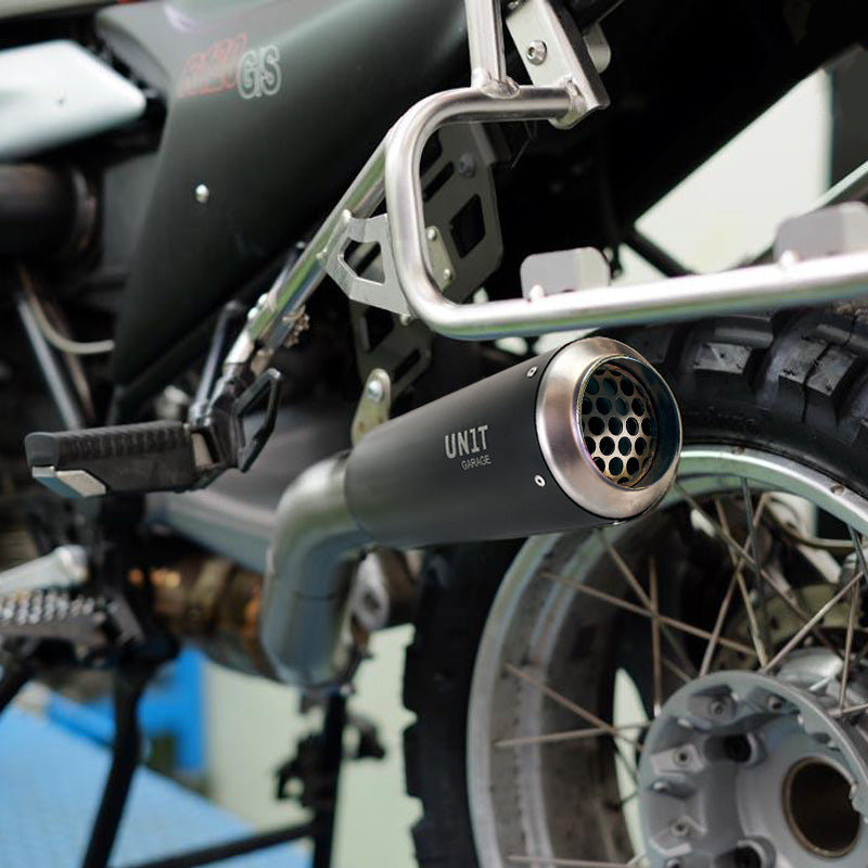 BMW R 120 G/S [2004-2012] - GP-Style Titan-Schalldämpfer 2010–2012 mit sichtbarer Schweißnaht