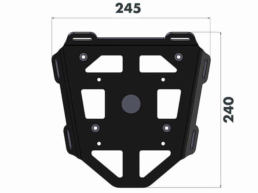 Honda CRF 250 Rallye [2017-2020] - Minirack + Universal Topcase