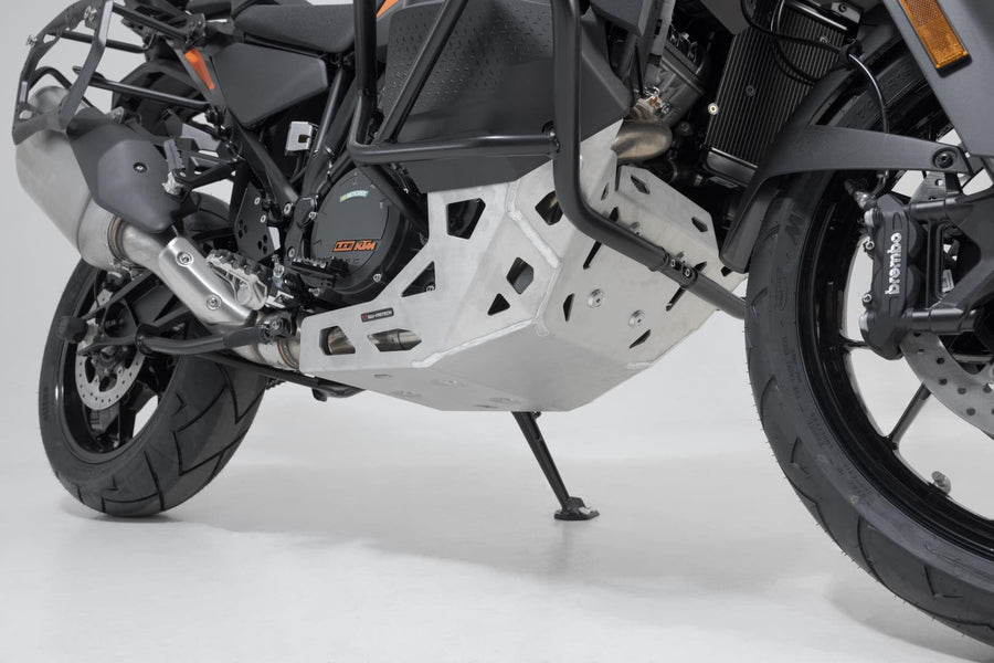 KTM 1290 Super Adventure R [2021-2024] - Barre de protection du moteur argentée – Image 1