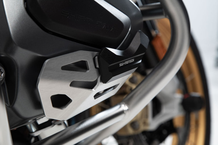 BMW R 1250 RT [2019-2024] - protection cylindre noir/argent – photo 5