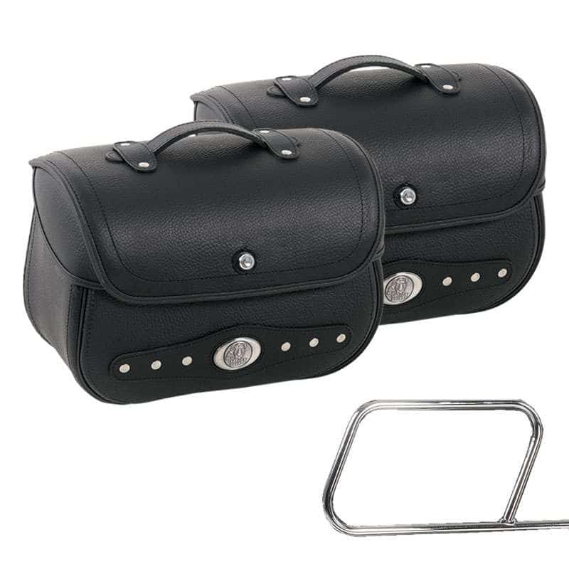 Motorradtasche [Hepco & Becker] - Satteltaschen Nevada – Rohrpacktaschenhalter