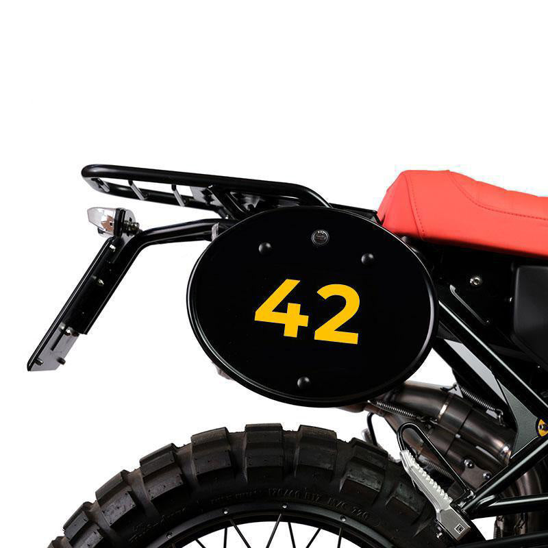 BMW R nineT 1200 Scrambler [2016-2023] - Gelbe Klebenummern