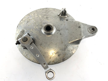 Suzuki T 500 [GT 500] - Plaque d'ancrage de frein tambour de frein