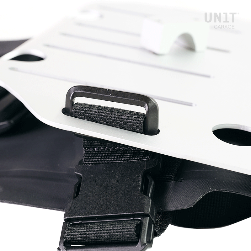 BMW R 1300 GS [2024–2026] - Aluminium-Taschenhalter mit verstellbarer Hypalon-Front und Schnellkupplung