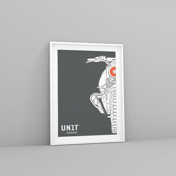 BMW R nineT 1200 Urban G/S (hoher Auspuff) [2017-2023] - Poster D