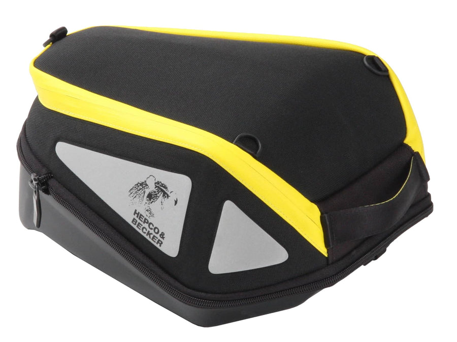 Tank bag [Hepco & Becker] - Royster black/yellow 5-8 liters – tank ring