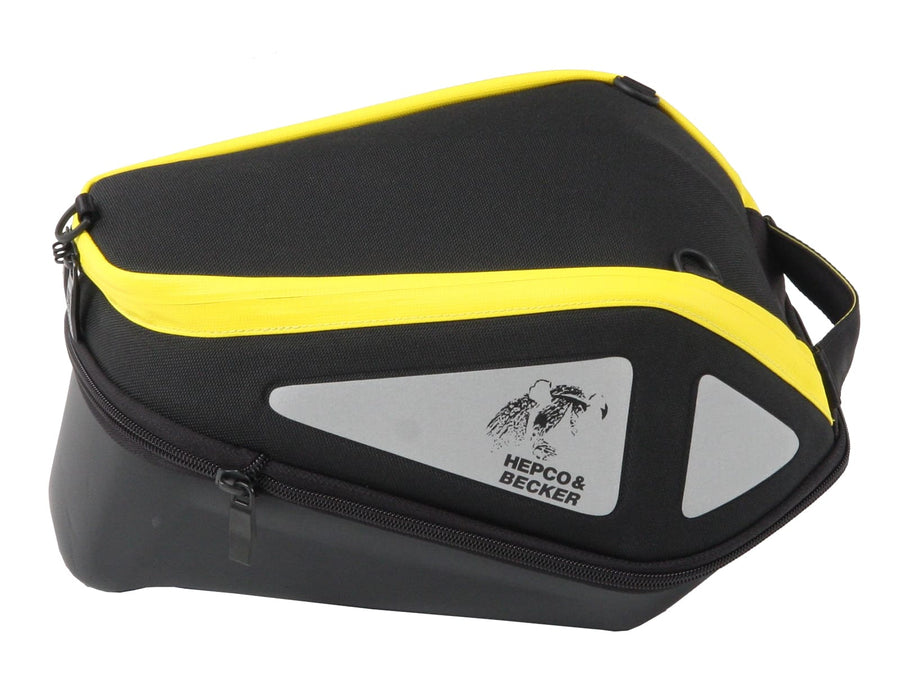 Tank bag [Hepco & Becker] - Royster black/yellow 5-8 liters – tank ring