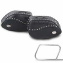 Sacoche moto [Hepco & Becker] - sacoches ivoire noir - support de sacoche tube