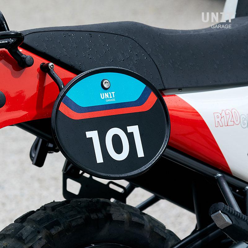 BMW R nineT 1200 Scrambler [2016-2023] - Startnummerntafel mit Schnellverschluss und Schloss