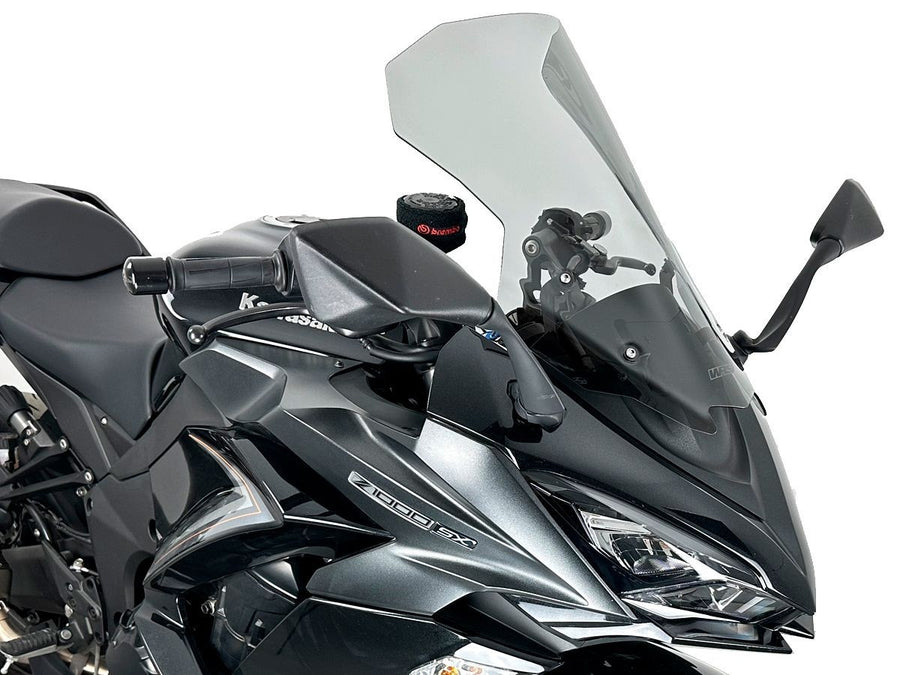 Kawasaki Ninja 1100 SX [2025-2026] - Caponord windshield +80 mm - view 2