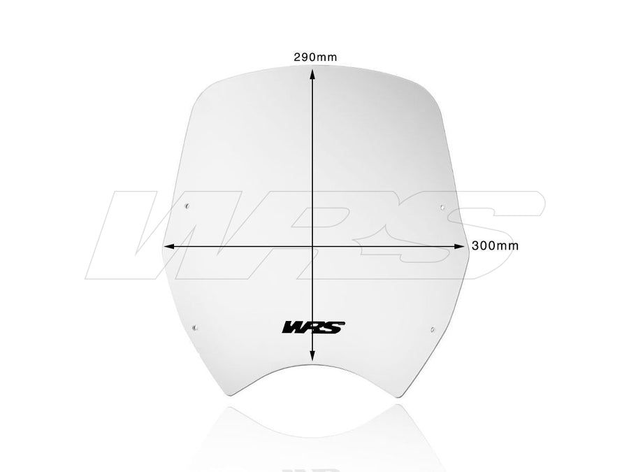 Honda Transalp 700 [2007-2013] - Sport windshield - view 8