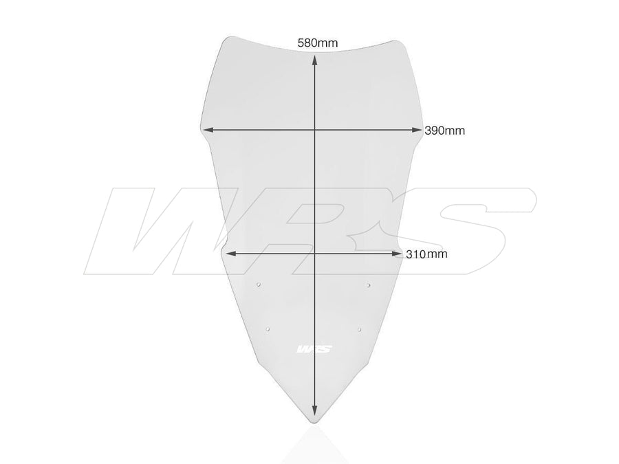 YAMAHA MT 09 TRACER [2015-2017] - Touring windshield – view 10