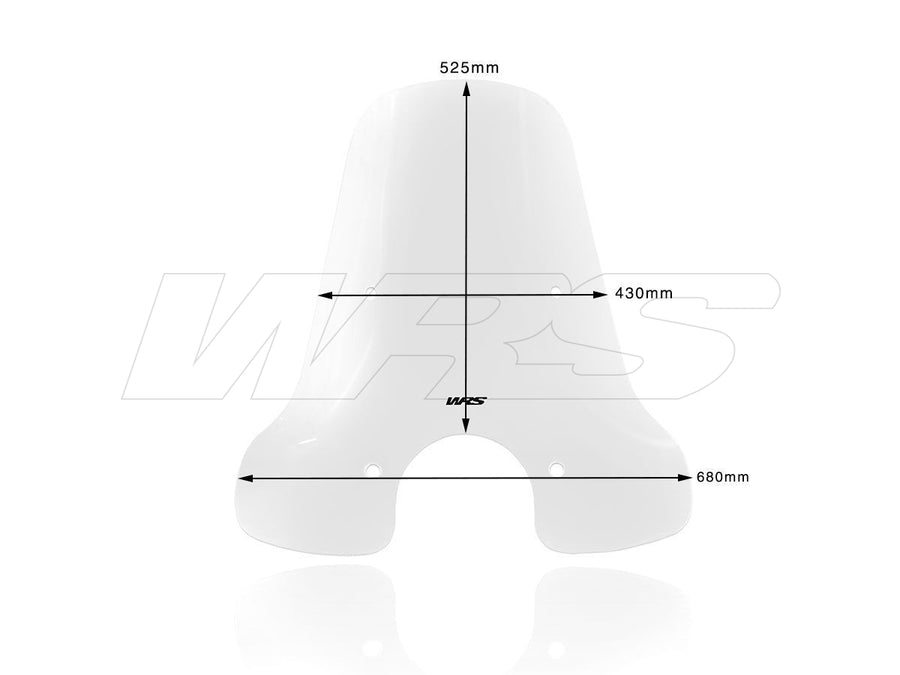 Piaggio Vespa GTS 125 Super i.e. [2014-2016] - Touring Windshield – View 4