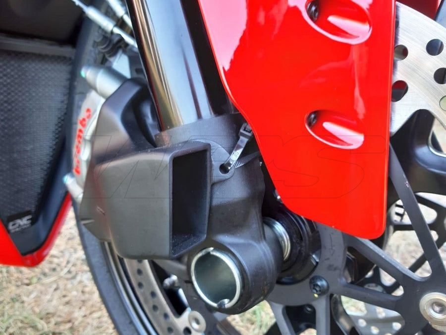 Ducati 1198 S [2009-2010] - Conduits de refroidissement des freins - vue 6