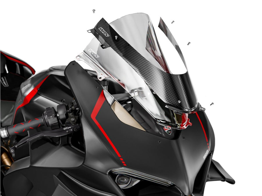 Ducati Panigale V4 R [2020-2024] - CarbonSkin windshield cover - view 5