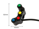 DUCATI STREETFIGHTER V4S [2020-2021] - switch unit left racing, 7 buttons - view 3