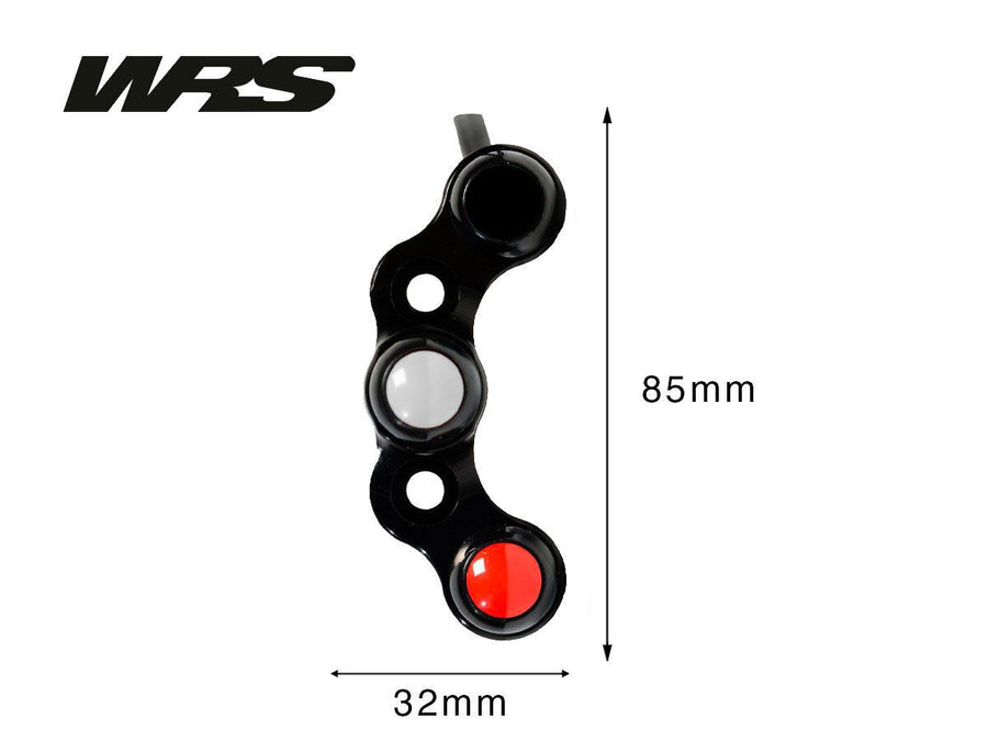 APRILIA RSV4 R [2009-2020] - Racing switch unit right, 3 buttons for Brembo racing brake pump - view 3